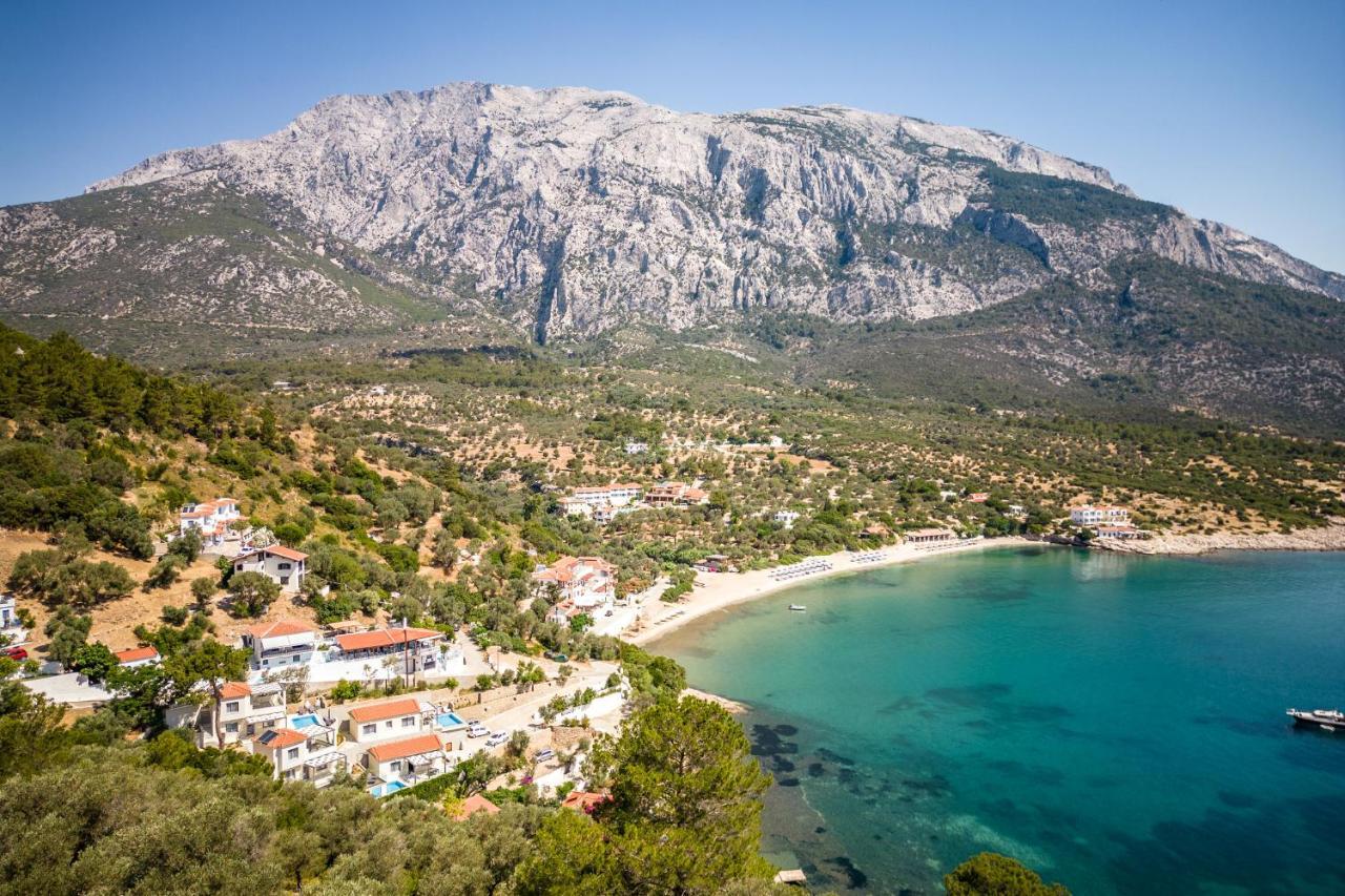 Studios Limnionas Marathókampos Buitenkant foto